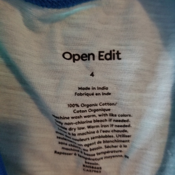 Open edit kids top size 4 - Picture 3 of 4